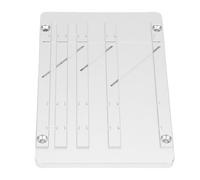 Elprico Ensemble D'épissure de Bande 1/4 10 Pouces, Bloc D'épissure de Bande à Bobine Ouverte pour 1 & 1/2 & 1/4 & 1/8 Pouces, Kit D'épissure Audio à Bobine Ouverte avec Bande D'épissage (YELLOW)