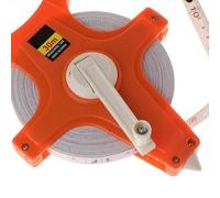Elprico Mesure de Bande de Fibre de Manivelle à Main avec Pic pour le Traitement du Bois Saut en Longueur en Longueur de 12,5 Mm de Largeur (30 mètres)