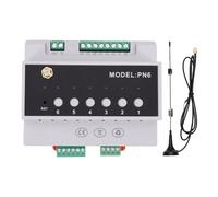 Elprico Module de Relais Intelligent 6 Canaux 16A pour Tuya avec Commande | 6 Relais Indépendants, Commande Moteur Avant/arrière à 3 Canaux, Montage sur Rail DIN, Prise en Charge des Interrupteurs
