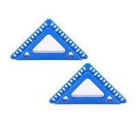 Elprico Outil de Pose de Cadre de Porte, Entretoise de Garniture 1/4 | Construction en plastique, réglages de décalage multiples, idéal pour le travail du bois