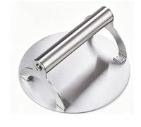 Elprico Smash Burger Press, Outil de Broyage de Hamburgers en Acier Inoxydable avec Poignée, Antiadhésif, Fond Plat sans Stries, pour la Cuisson des Hamburgers, du Bacon, du (16.7CM/6,57 Pouces de