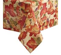 Elrene Harvest-Festival Nappe imprimée en Polyester, 132,1 x 132,1 cm (carrée)