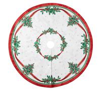 Elrene Home Fashions Villeroy & Boch Toy's Delight Jupe de Sapin de Noël, Ronde, 122 x 122 cm