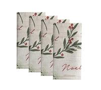 Elrene Lot de 8, Multicolore, 43,2 x 43,2 cm (Serviettes).