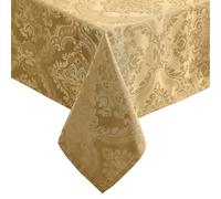 Elrene Nappe damassée en Polyester, doré, 132,1 x 177,8 cm, rectangulaire/rectangulaire