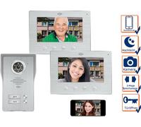 ELRO 2 - Sonnette Wi-Fi pour maison individuelle avec caméra et application - Interphone vidéo