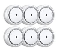 Elro Mini détecteur de fumée FS8010 – compact – batterie 10 ans – lot de 6 – blanc – EN 14604