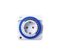 ELRO TI1000 Programmateur/minuterie mécanique | Compact | Temps de Commutation de 15 Minutes | Jusqu'à 3600 W | Utilisation en intérieur