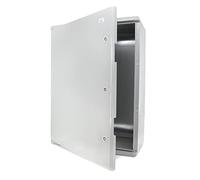 ELS Elektrotechnika Armoire de commande industrielle IP65 - Plaque de montage galvanisée - Verrouillage - Porte avec joint périphérique - Boîtier mural - Boîtier vide en plastique ABS - Armoire vide