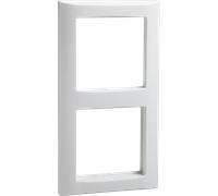 ELSO 264204 - Cadre, double, Joy, blanc pur