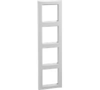 ELSO 264404 - Cadre, quadruple, Joy, blanc pur