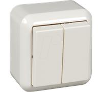 ELSO 381504 - Commutateurs série, 10 A, CONTURA, complet, bornier enfichable,