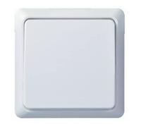 ELSO Interrupteur universel, Bouton + interrupteur, Blanc