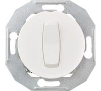 ELSO WDE011021 - Interrupteur universel avec plaque centrale blanc RENOVA