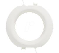 ELSO WDE011403 - Cadre central, blanc, rond, Renova, design rétro