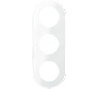 ELSO WDE011408 - Cadre en verre, triple, blanc, rond, Renova, Design rétro