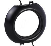 ELSO WDE011423 - Cadre central, noir, rond, Renova, design rétro