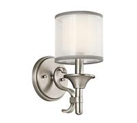 Elstead Lighting Lacey applique murale 1x40 W blanc KL-LACEY1-AP