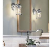 Elstead Lighting Ashland Bay Applique murale à 1 source lumineuse, QN-ASHLANDBAY1-PC-BATH,