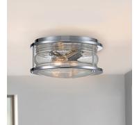 Elstead Lighting Ashland Bay Plafonnier, E27, QN-ASHLANDBAY-F-PC-BATH,