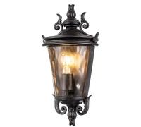 Elstead Lighting Applique murale extérieure Baltimore BT7-M Bronze patiné verre IP44 E27