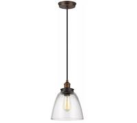 Elstead Lighting Baskin lampe suspendue 1x60 W laiton FE-BASKIN-P-B-BR