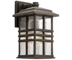 Elstead Lighting Beacon Square applique murale extérieure 1x60 W marron KL-BEACON-SQUARE-M-OZ