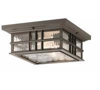 Elstead Lighting Beacon Square plafonnier extérieur 2x60 W marron KL-BEACON-SQUARE-F-OZ