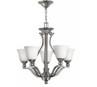 Elstead Lighting Bolla lampe suspendue 5x60 W nickel HK-BOLLA5