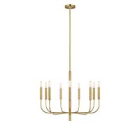 Elstead Lighting Brianna lampe suspendue x60 W laiton FE-BRIANNA9-BB
