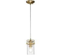 Elstead Lighting Brinley lampe suspendue 1x60 W laiton KL-BRINLEY-MP-BB