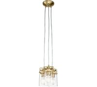 Elstead Lighting Brinley lampe suspendue 3x60 W laiton KL-BRINLEY3-BB