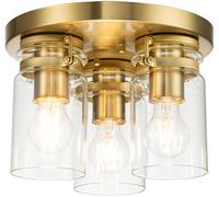 Elstead Lighting Brinley plafonnier 3x60 W laiton KL-BRINLEY-F-BB
