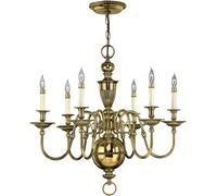 Elstead Lighting Cambridge lampe suspendue 6x40 W laiton HK-CAMBRIDGE6