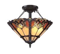 Elstead Lighting Cambridge Plafonnier, E27, QZ-CAMBRIDGE-SF,