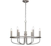 Elstead Lighting Capitol Hill lampe suspendue 6x40 W nickel KL-CAPITOL-HILL6-BN