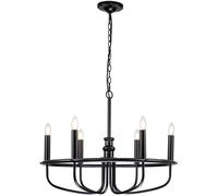 Elstead Lighting Capitol Hill lampe suspendue 6x40 W noir KL-CAPITOL-HILL6-BLK