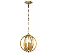 Elstead Lighting Suspension Corinne FE-CORINNE-3P-S-BB 3x60W Laiton bruni
