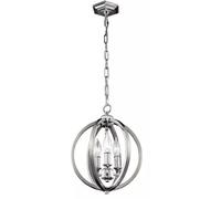 Elstead Lighting Corinne lampe suspendue 3x60 W nickel FE-CORINNE-3P-S