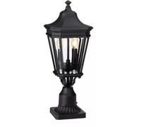 Elstead Lighting Cotswold Lane lampadaire extérieur 2x60 W noir FE-COTSLN3-M-BK