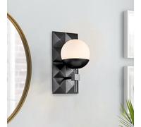 Elstead Lighting Deco Applique murale E14, QN-DECO-1WB-BLK-O,