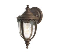 Elstead Applique extérieur English Bridle, dimmable, bronze, Métal, Antique, Applique Exterieur