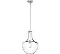 Elstead Lighting Everly lampe suspendue 1x60 W chrome KL-EVERLY-P-M-CH