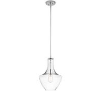 Elstead Lighting Everly lampe suspendue 1x60 W chrome KL-EVERLY-P-S-CH