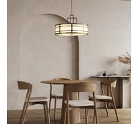 Elstead Lighting Fusion lampe suspendue 1x60 W marron FE-FUSION-P-L
