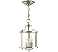 Elstead Lighting Gentry lampe suspendue 3x60 W nickel HK-GENTRY-P-S-PN