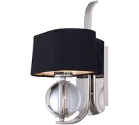 Elstead Lighting Gotham applique murale 1x3 W argenté QZ-GOTHAM1