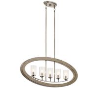 Elstead Lighting Grand Bank lampe suspendue 5x40 W chrome KL-GRAND-BANK5