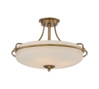 Elstead Lighting Griffin Plafonnier avec suspension, QZ-GRIFFIN-SFM-WS,