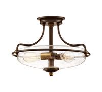 Elstead Lighting Griffin Plafonnier avec suspension, QZ-GRIFFIN-SFS-C-PNAB,
